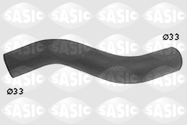 SASIC SWH6683: Radiatorslange høyre oppe