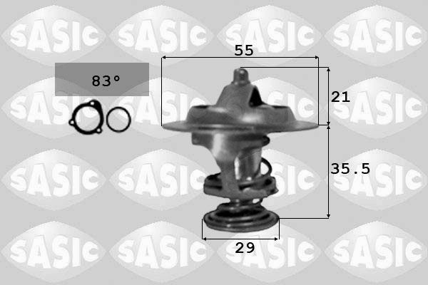 SASIC 3381231: Termostaat, Jahutusvedelik