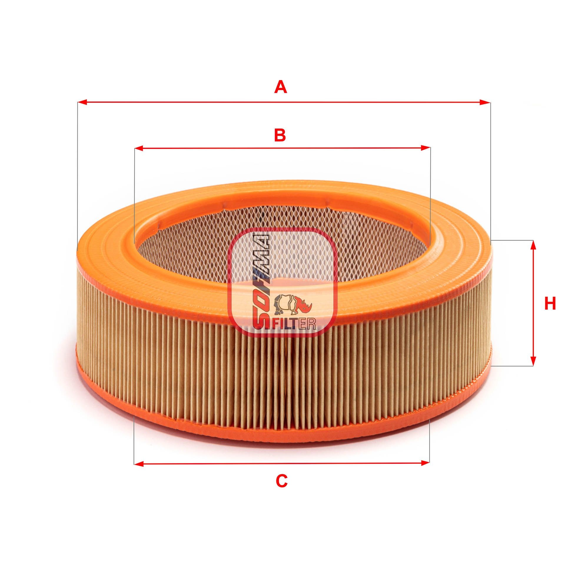 SOFIMA S 2810 A: Filtru aer