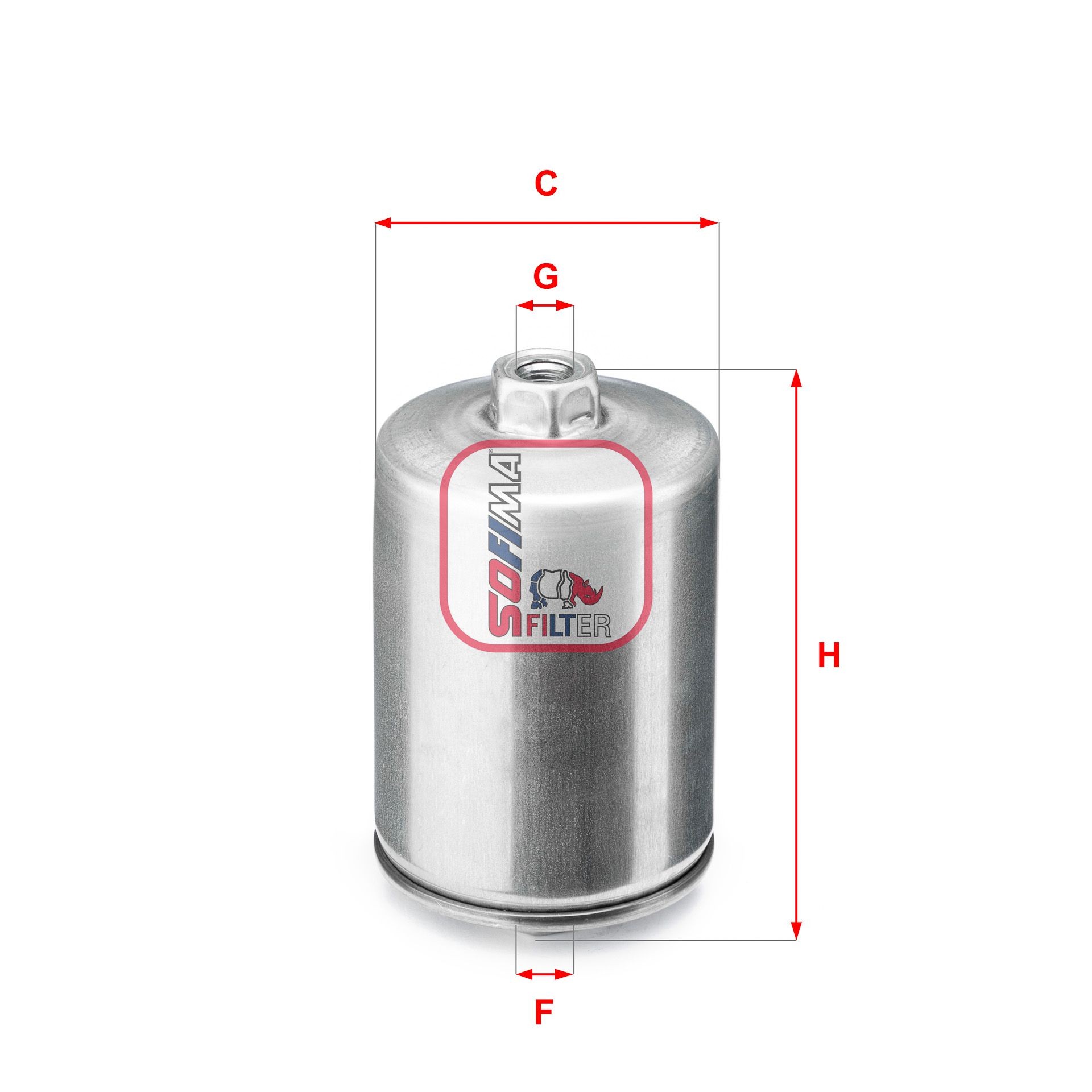 SOFIMA S 1748 B: Filtru combustibil