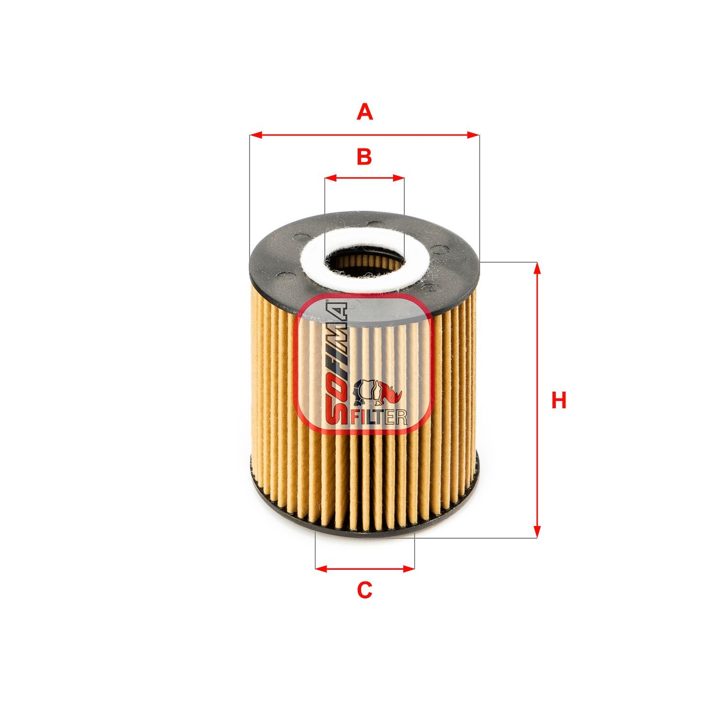 SOFIMA S 5052 PE: Õlifilter