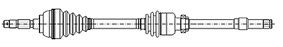 METELLI 17-0147: Veovõll 802mm