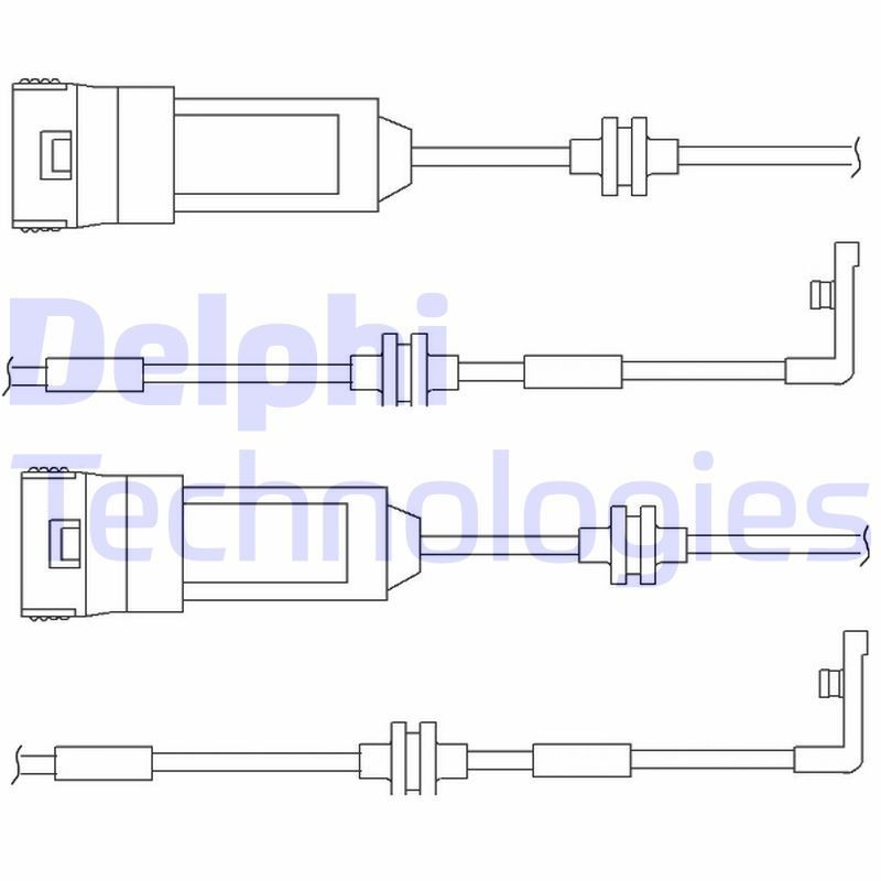 DELPHI LZ0145: Hoiatuskontakt, piduriklotside kulumine