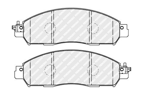 FERODO FSL450: Piduriklotsid PREMIER ECO FRICTION