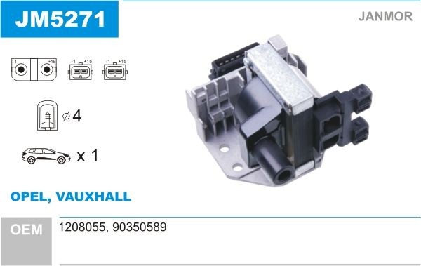 JANMOR JM5271: Süütepool