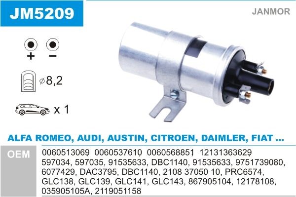 JANMOR JM5209: Süütepool