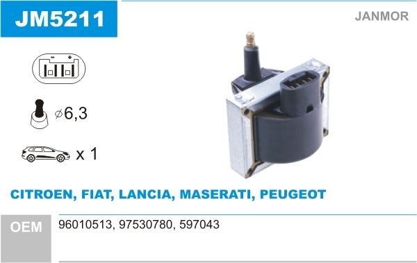 JANMOR JM5211: Süütepool