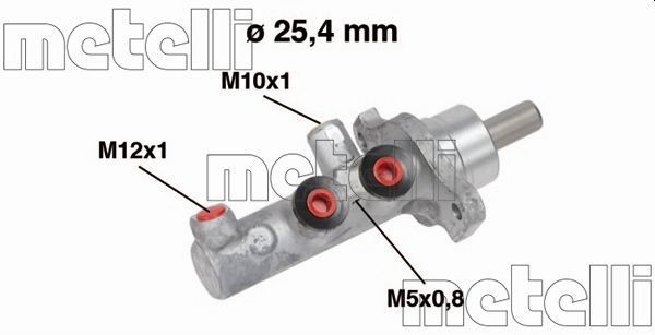 METELLI 05-0570: Pompa centrala, frana