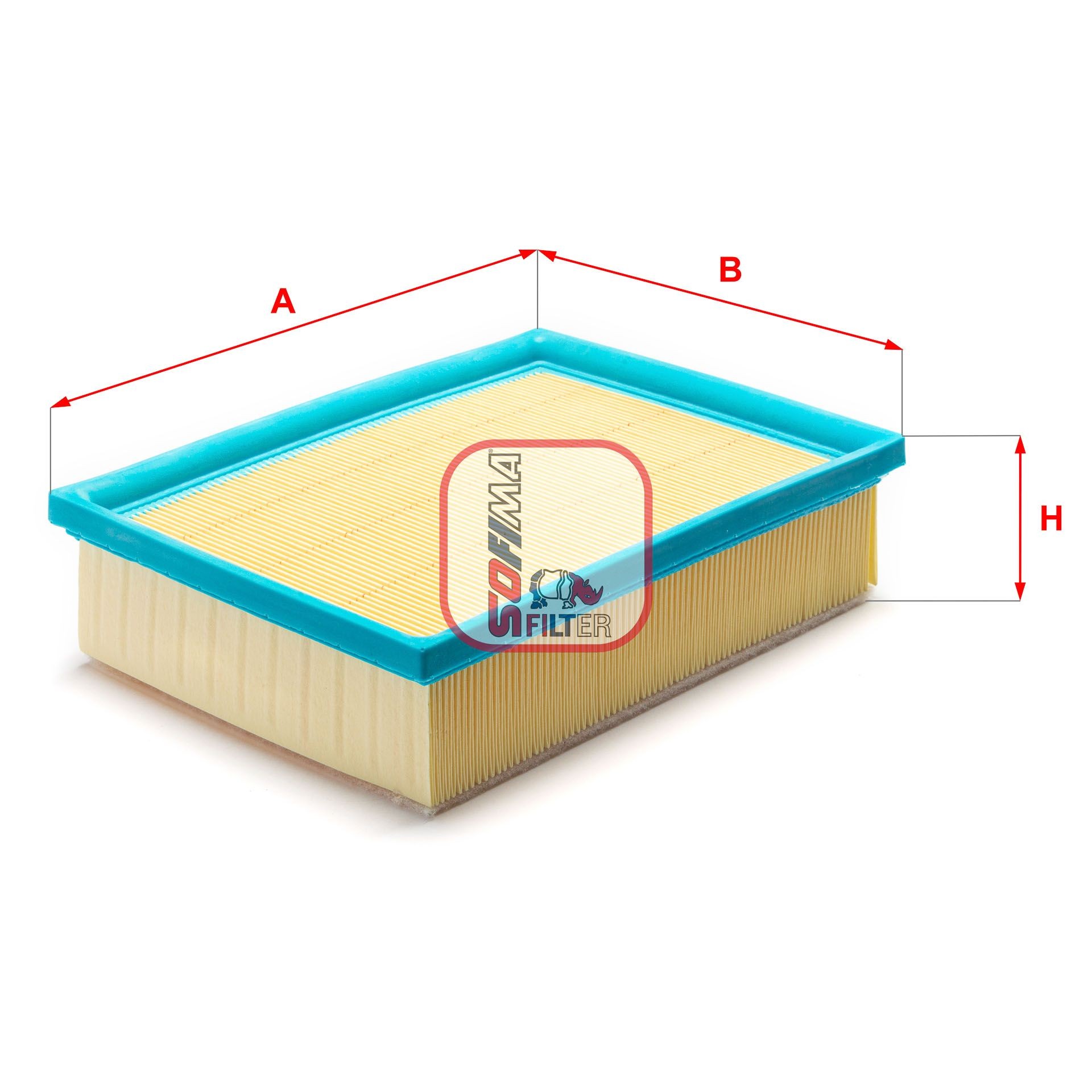 SOFIMA S 3254 A: Filtru aer