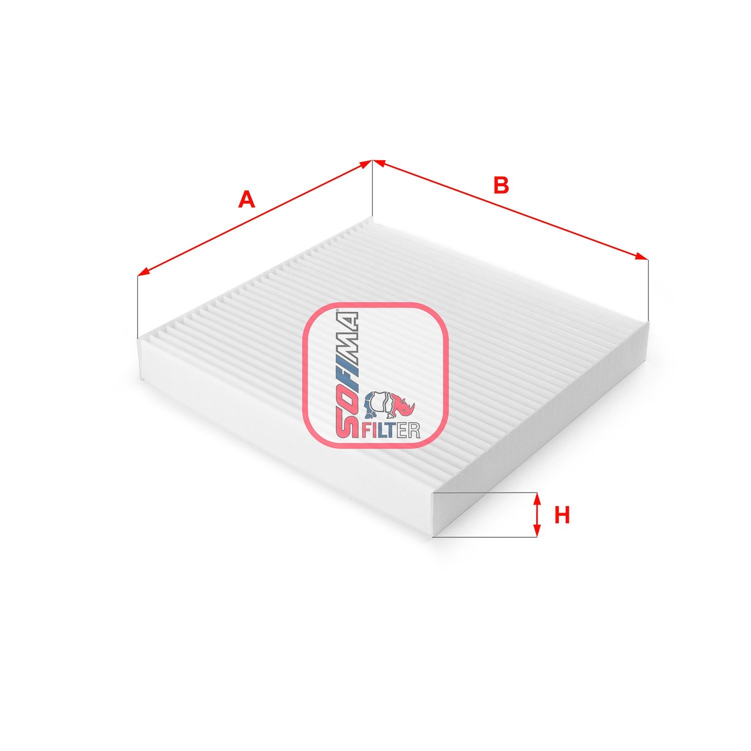 SOFIMA S 3123 C: Filtru, aer habitaclu Filtru de particule