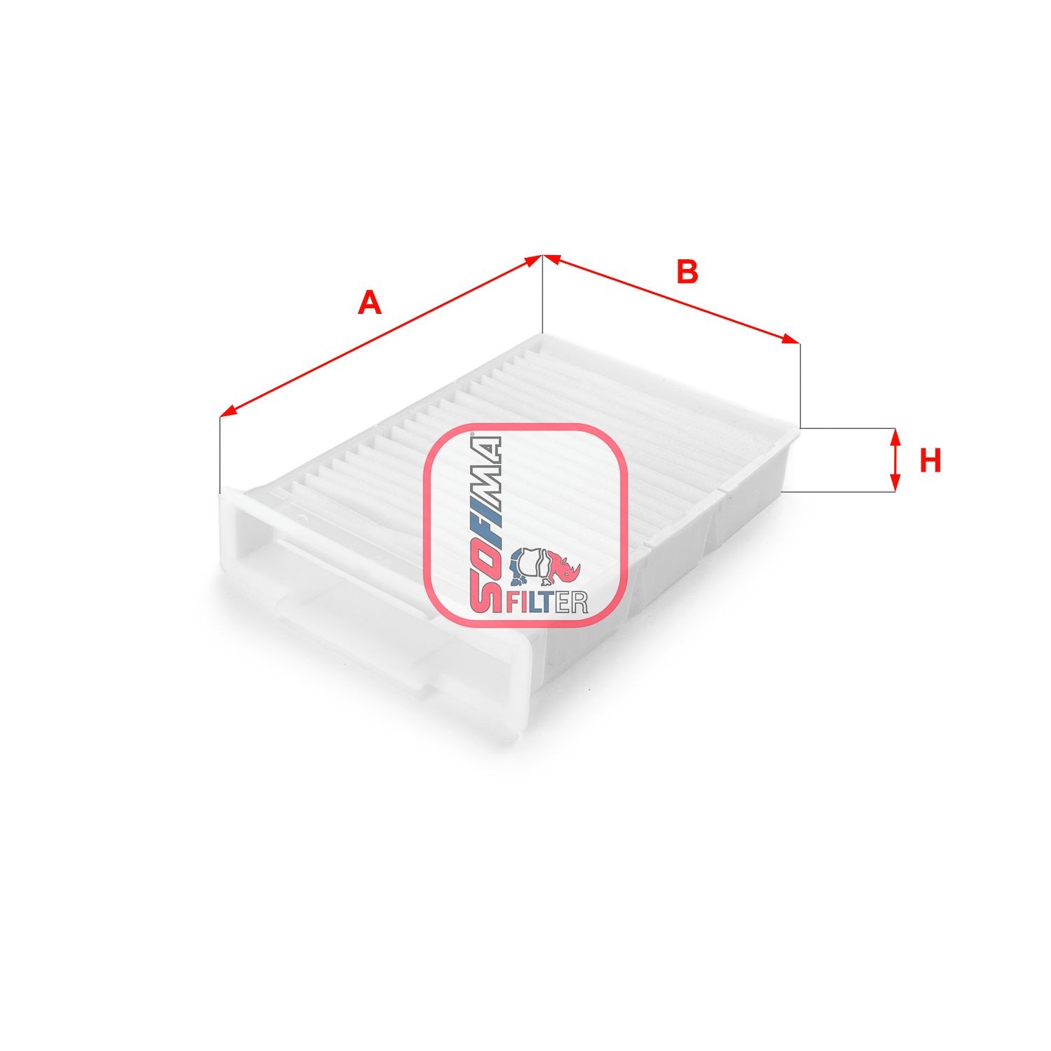 SOFIMA S 3132 C: Filtru, aer habitaclu Filtru de particule