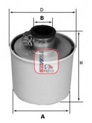 SOFIMA S 7092 A: Filtru aer