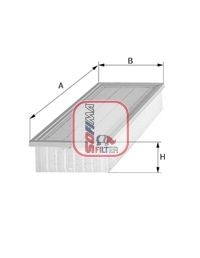 SOFIMA S 2730 A: Filtru aer