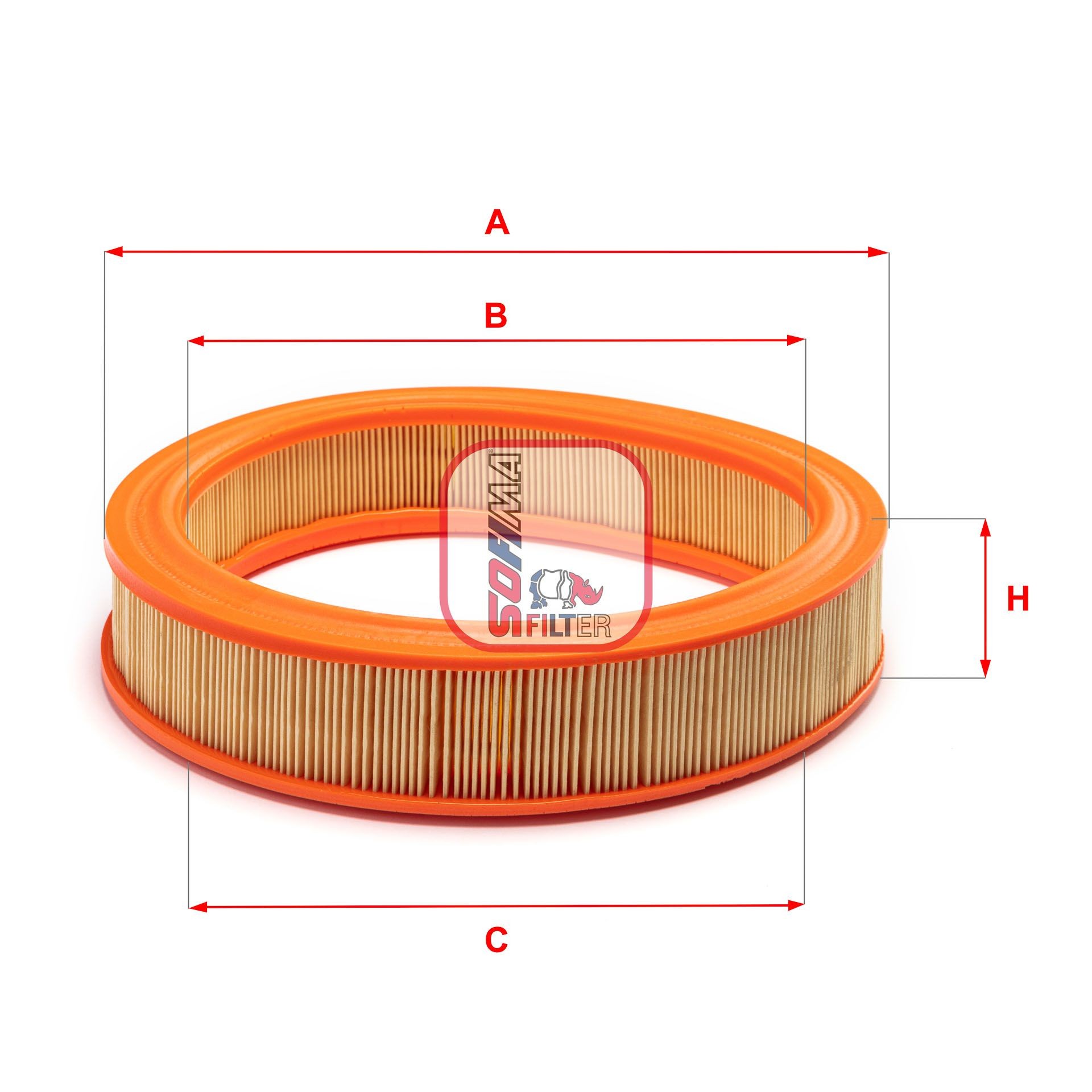 SOFIMA S 9360 A: Õhufilter