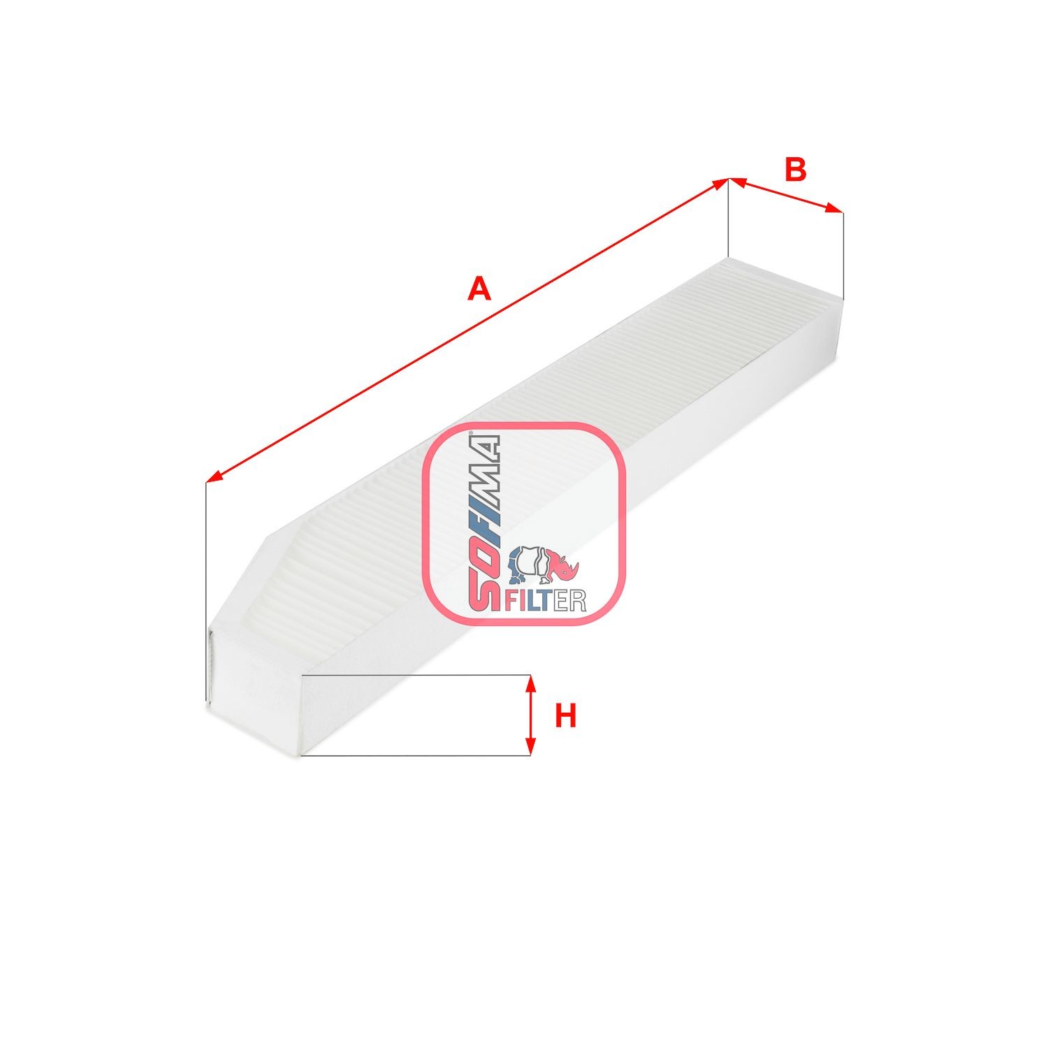 SOFIMA S 1585 B: Kütusefilter