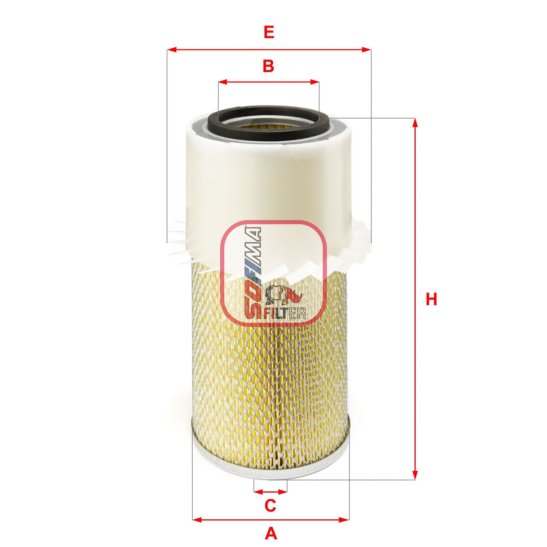 SOFIMA S 8950 A: Filtru aer