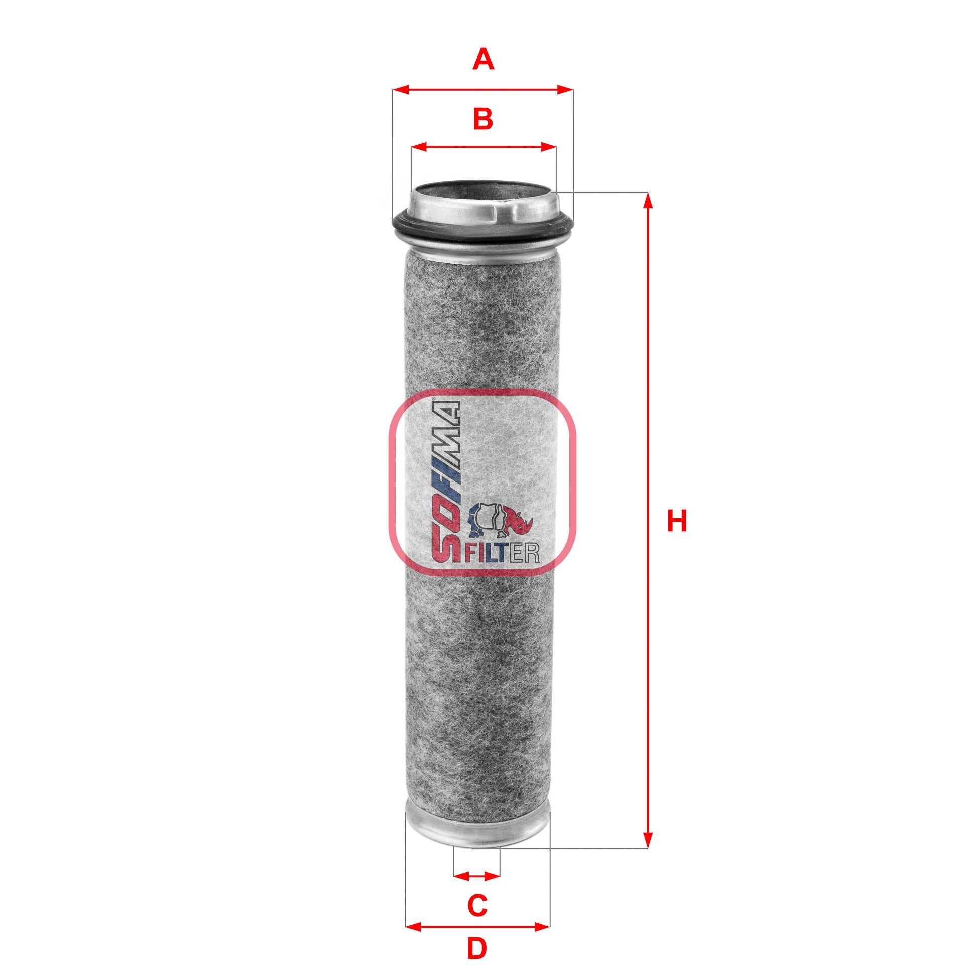 SOFIMA S 1940 A: Filtru aer secundar