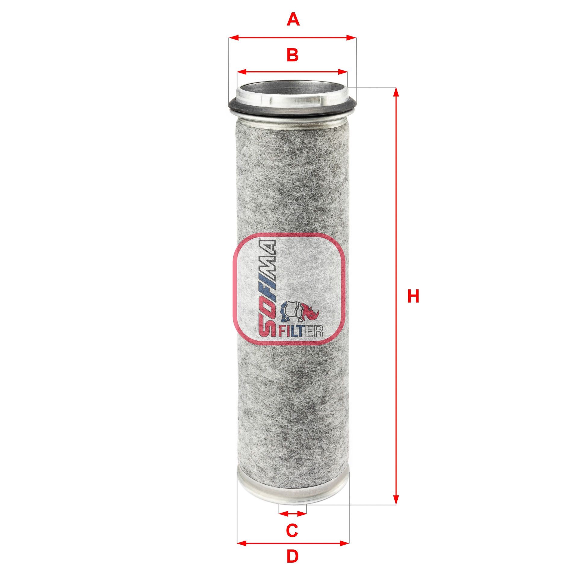SOFIMA S 7129 A: Filtru aer
