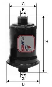 SOFIMA S 1556 B: Filtru combustibil