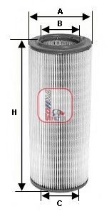 SOFIMA S 7265 A: Õhufilter