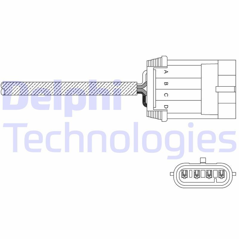 DELPHI ES11061-12B1: Lambda andur