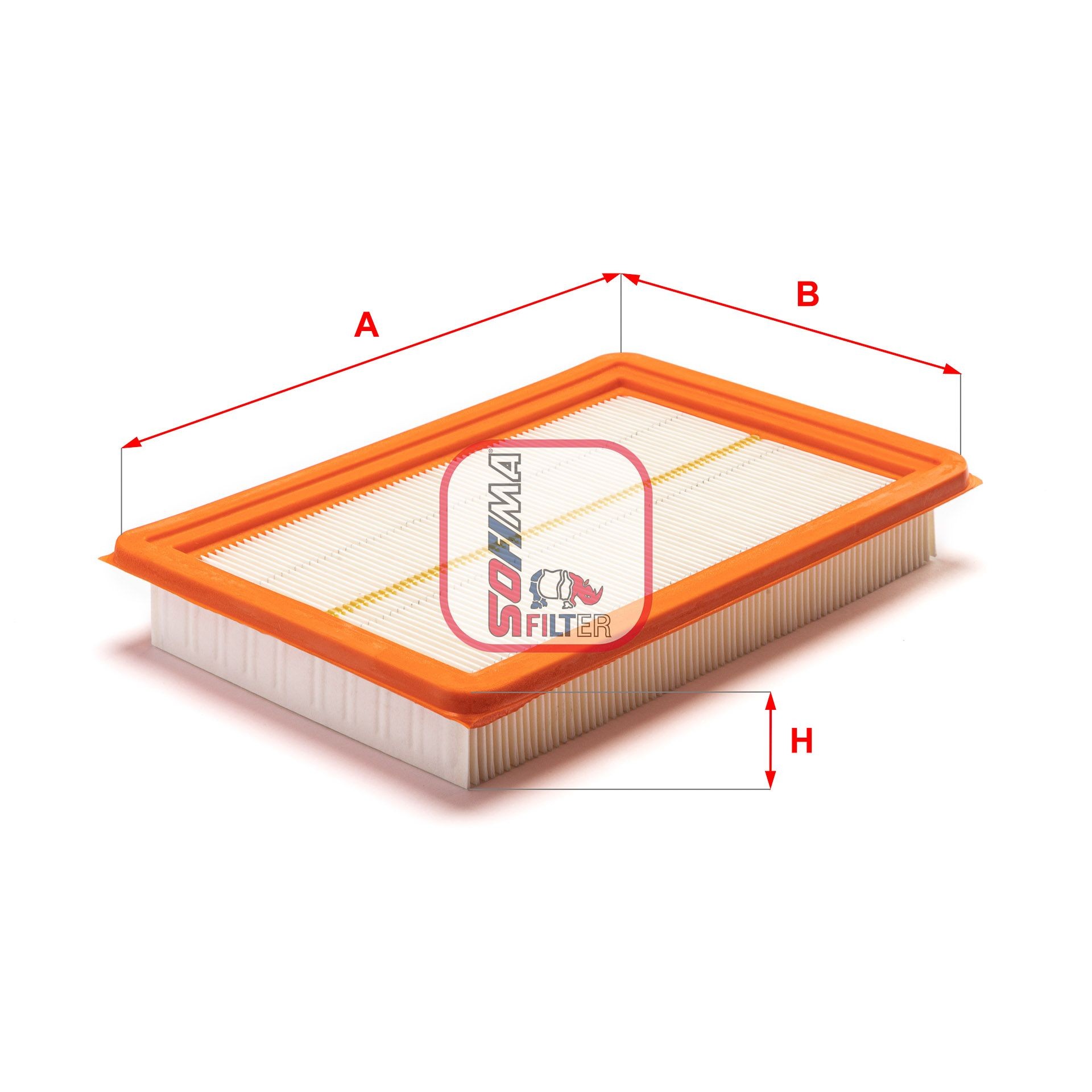 SOFIMA S 3336 A: Filtru aer