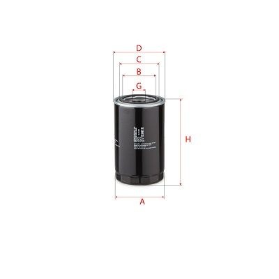 SOFIMA S 3497 R: Filtru ulei
