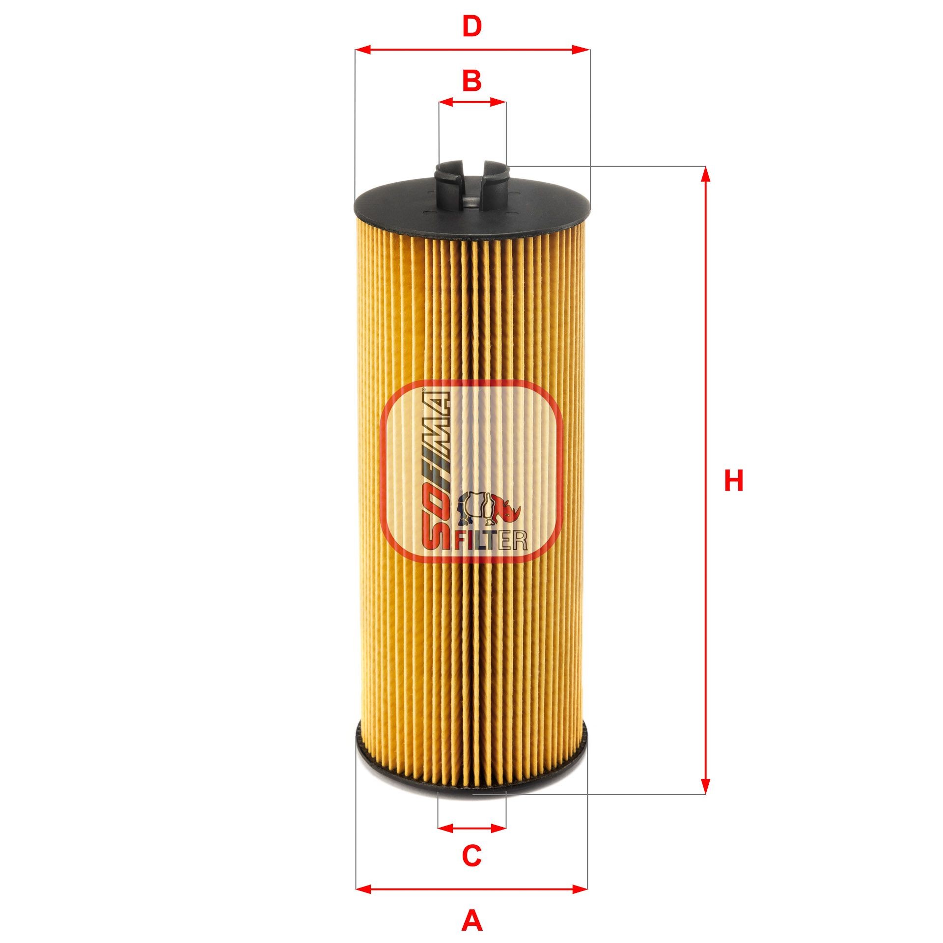 SOFIMA S 5036 PE: Õlifilter