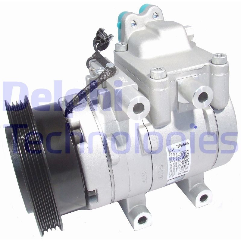 DELPHI TSP0159446: Compressore aria condizionata con olio compressore-PAG