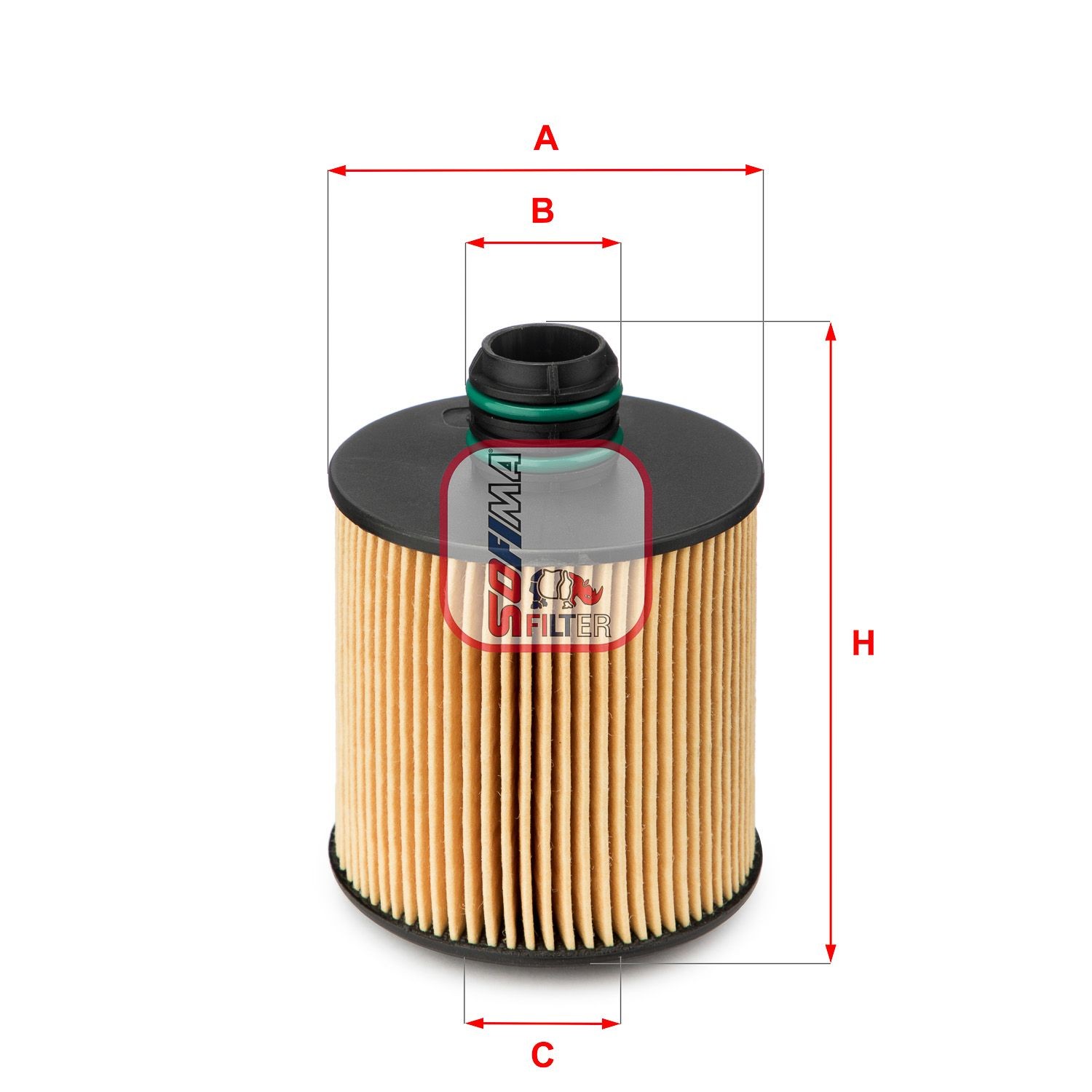 SOFIMA S 5083 PE: Filtru ulei