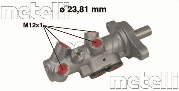 METELLI 05-0295: Huvudbromscylinder