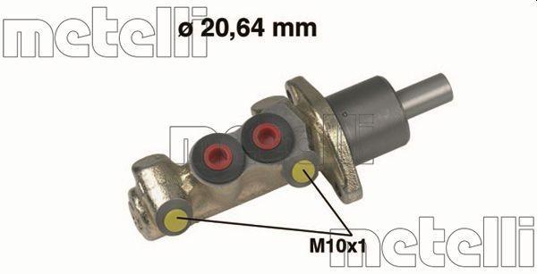 METELLI 05-0125: Peapiduri silinder