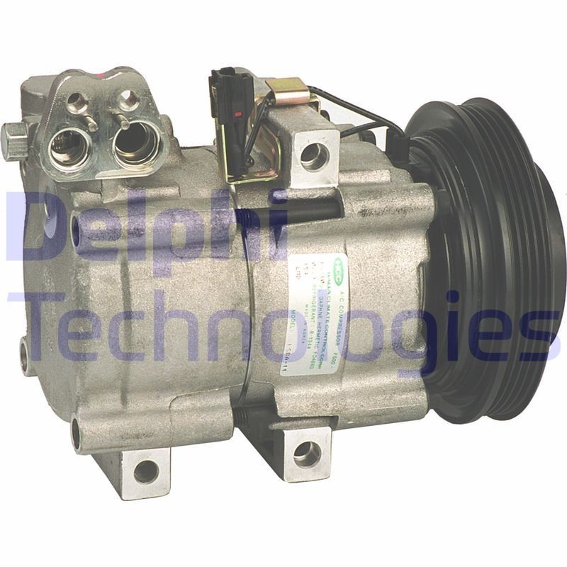 DELPHI TSP0155130: Compressore aria condizionata con olio compressore-PAG
