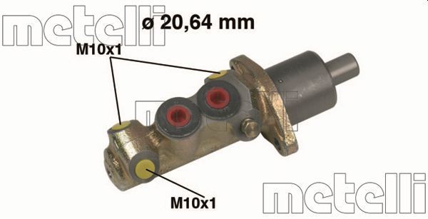 METELLI 05-0225: Huvudbromscylinder