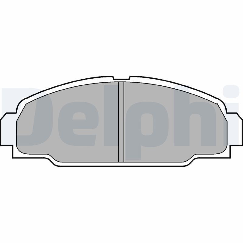 DELPHI LP607: Piduriklotsid ilma lisavarustuseta