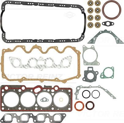 REINZ 01-24840-08: Kit guarnizioni motore con guarnizione tenuta stelo valvola, con paraolio-albero a gomiti
