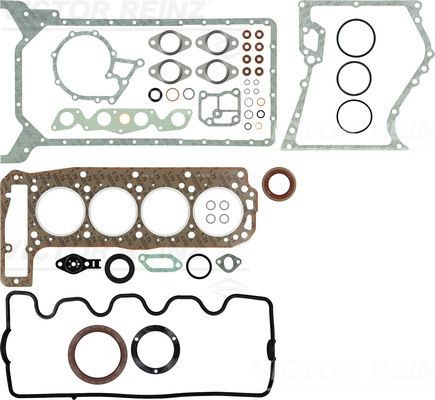 REINZ 01-25230-03: Set garnituri motor cu simering arbore cotit, cu simering supapa