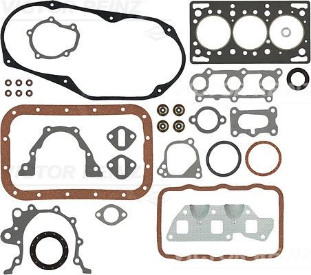 REINZ 01-52550-02: Set garnituri motor cu simering arbore cotit, cu simering supapa