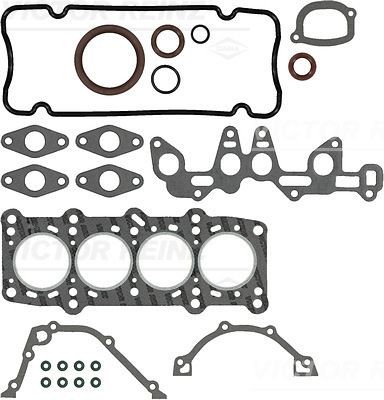 REINZ 01-35560-01: Set garnituri motor cu simering arbore cotit, cu simering supapa