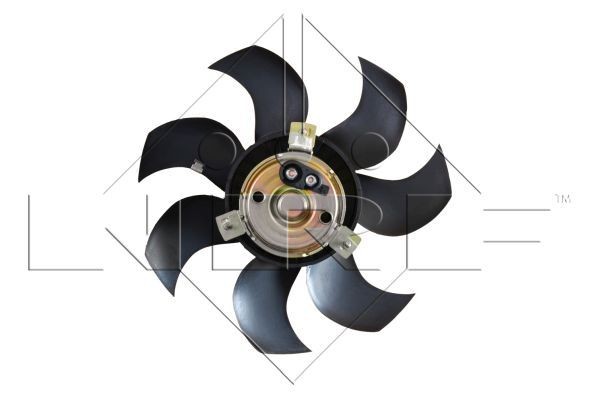 NRF 47591: Radiaatori ventilaator 352mm, ilma jahutusventilaatoriraamita(lenk)