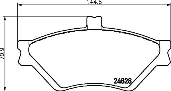 MINTEX MDB2137: Plăcuțe de frână