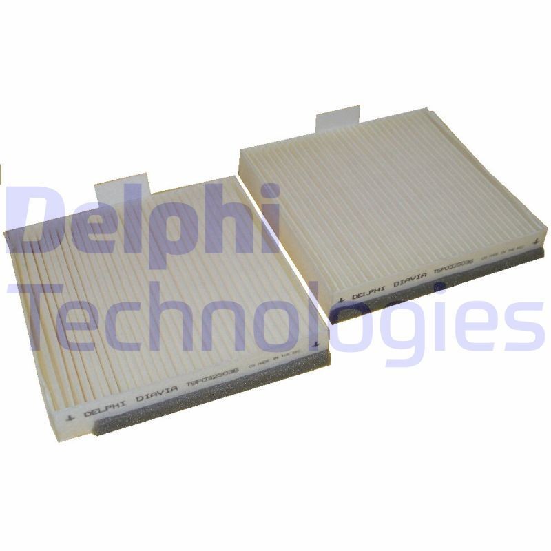 DELPHI TSP0325036: Filter, salongiõhk Tolmufilter