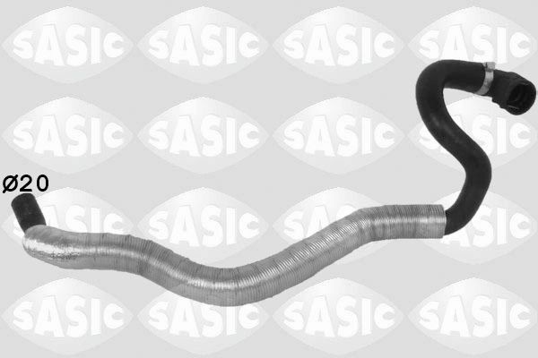 SASIC 3406298: Hadice chladiče střed vlevo