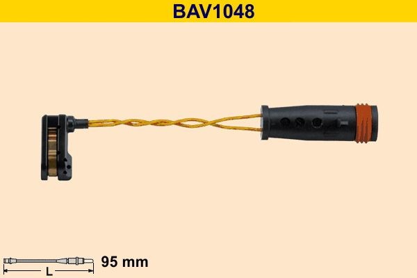 Barum BAV1048: Hoiatuskontakt, piduriklotsi kulumine
