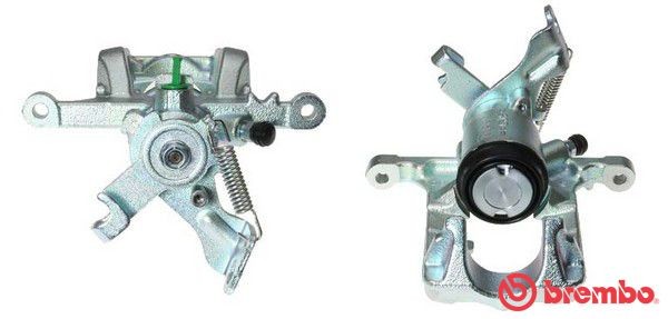 BREMBO F 10 016: Bremžu suports ESSENTIAL LINE aiz tilta, Aizm. tilts kreisajā pusē