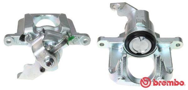 BREMBO F 11 017: Pinza de freno ESSENTIAL LINE detrás del eje, Eje trasero, derecha