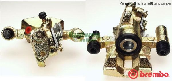 BREMBO F 16 015: Pidurisadul ESSENTIAL LINE silla taga, Tagasild paremal