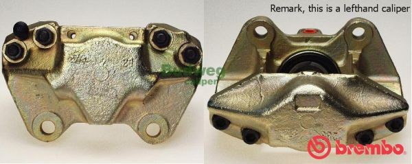 BREMBO F 23 019: Pidurisadul ESSENTIAL LINE silla ees, esisild paremal