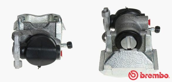 BREMBO F 23 043: Pinza freno ESSENTIAL LINE davanti all'assale, Assale posteriore Dx