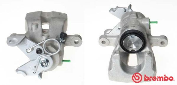 BREMBO F 23 131: Brzdový strmeň ESSENTIAL LINE pred napravou, vpravo na zanej naprave